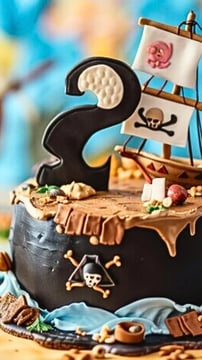 Pirate-Themed Cake Designs For A Swashbuckling Celebration
